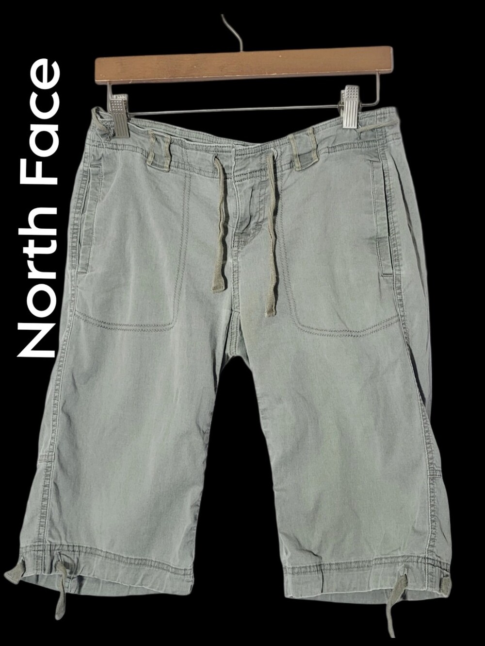 The North Face Womens Olive Green Bermuda/ Cari Hiking Shorts